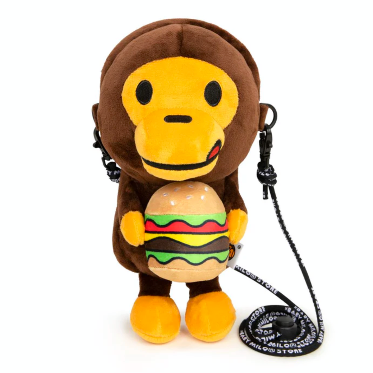 2025 A Bathing Ape BABY MILO PLUSH MOBILE BAG hamburger ~ BAPE