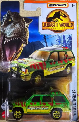 MATCHBOX - JURASSIC WORLD Dominion - 1:64 diecast - Complete set of 6 - Picture 4 of 13
