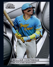 [DIGITAL CARD] William Contreras Topps Bunt 2025 Chrome Black UNCOMMON