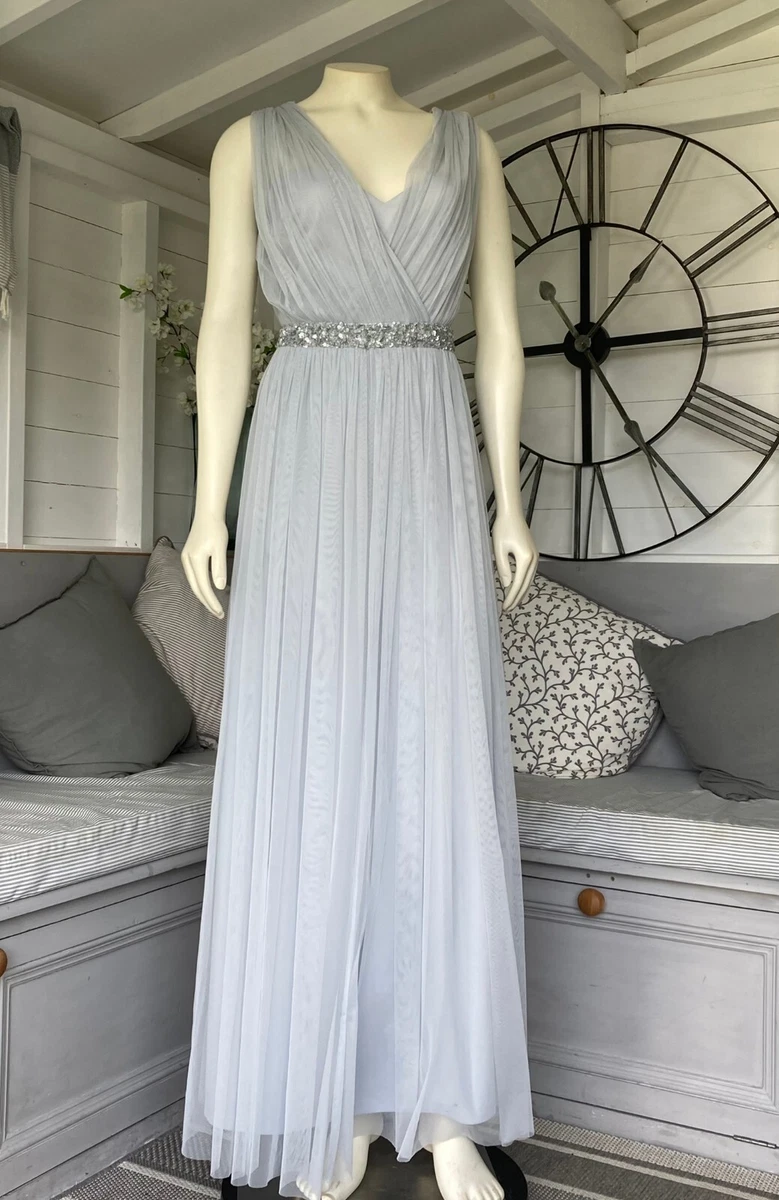 Grey top tulle dress