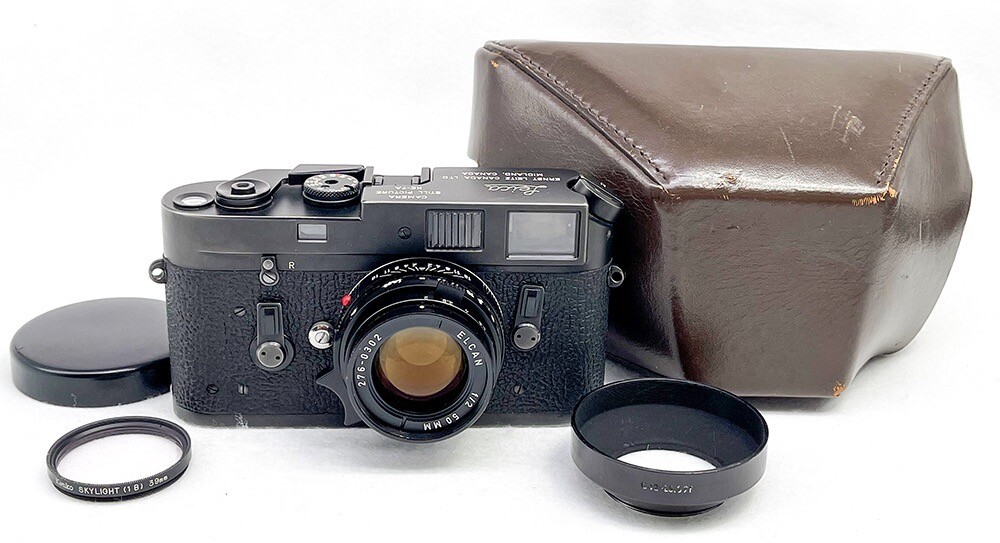 Leica Camera Still Picture KE-7A Camera Body Black with Elcan 50mm