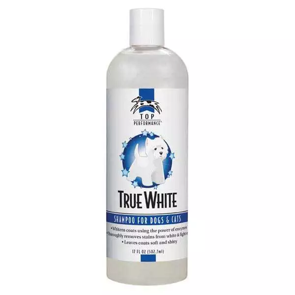 Whitening shampoo sales for white dogs
