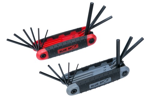 Blue Spot Tools - 17 Pce Metric and Imperial Hex Key Set - Picture 2 of 2