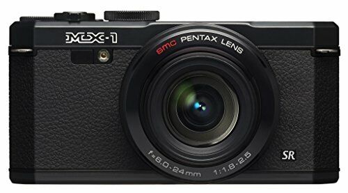 Pentax Digital Camera Pentax Mx-1 Classic Black 1 / 1.7 Inch Large Cmos  Sensor F