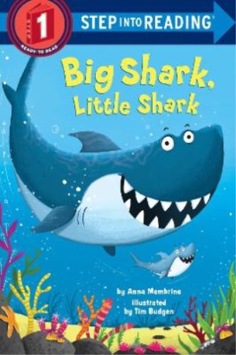 Anna Membrino Big Shark, Little Shark (Poche) Step into Reading - Photo 1/1