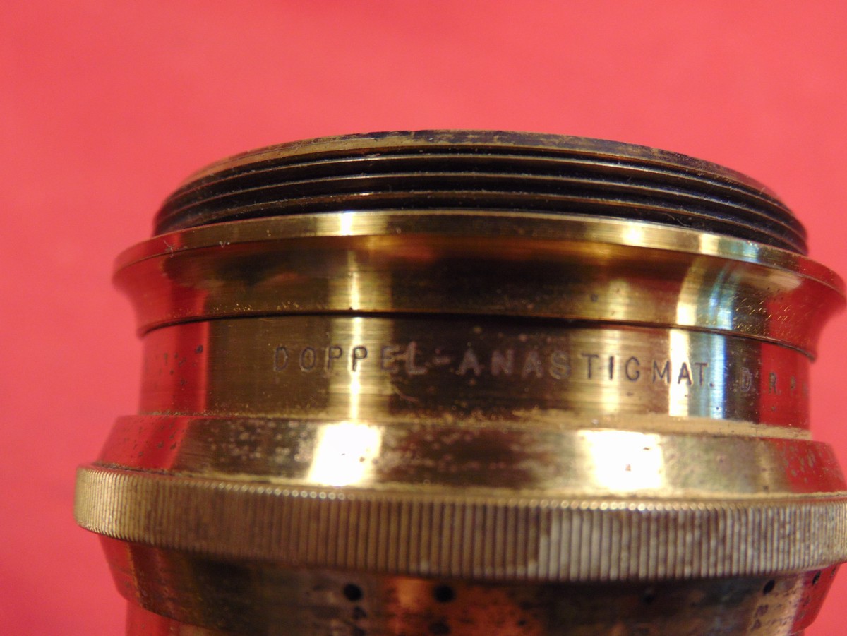 Cuivre Lentille Goerz Berlin Double Anastigmat Série III No.4
