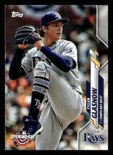 Tyler Glasnow 2020 Topps Opening Day #106 Tampa Bay Rays Buy10get5FREE