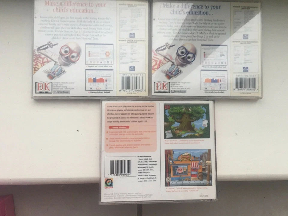 3 x CDs Math's & Science - Prepare For SATs Age 11 (Dorling Kindersley)CD-ROM  - Image 2 of 4