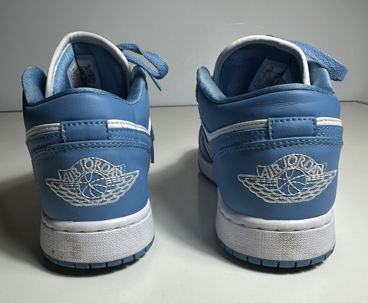 Nike Jordan 1 Low UNC Blue (W) 2020 (AO9944-441) Women's Size 6.5