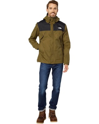 The North Face Men's Antora Triclimate Jacket in Miltary Black