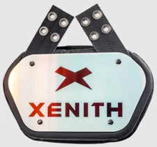 NEW Xenith Elite Football Shoulder Pad Back Plate - Iridescent Blue