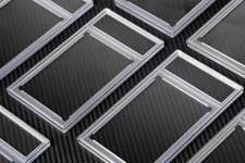 Empty Graded Card Slab for Trading & Sports Cards - Frosted Style Border