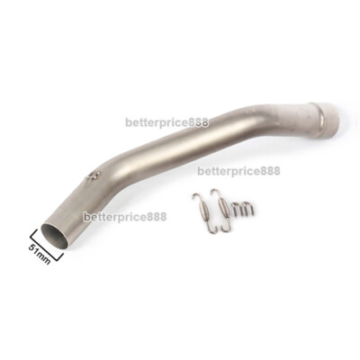 For Kawasaki Ninja ZX10R 2008-2020 Slip on Mid Exhaust Pipe For Kawasaki Ninja ZX10R 2008-2020 Slip on Mid Exhaust Pipe