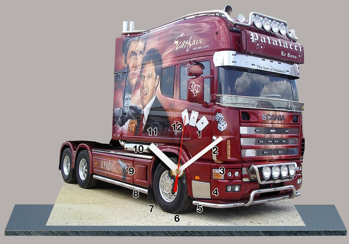 SCANIA, MODEL CARS, TRUCK TUNING, SCANIA SCARFACE,17 with