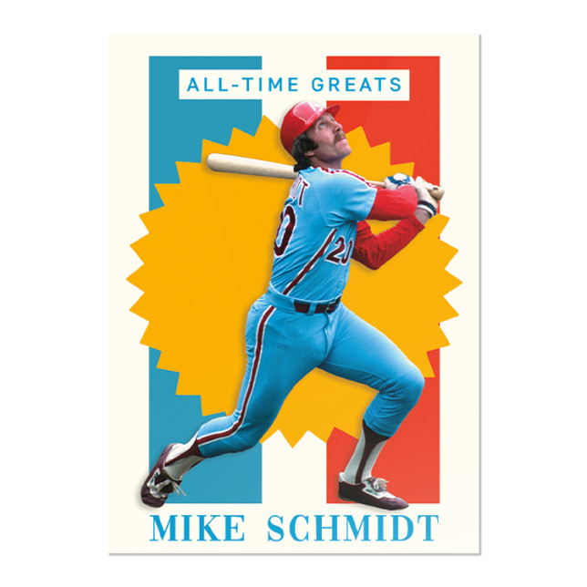 2024 Topps Throwback Thursday #TBT 59 Mike Schmidt Philadelphia Phillies PR 743