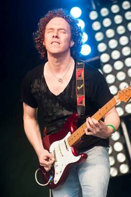 Daniel Cavanagh of Anathema live onstage at High Voltage Festival - Old Photo