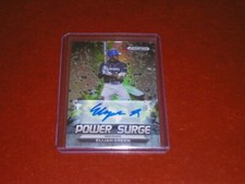 2022 Panini Prizm Draft Picks Power Surge Auto Prizms Silver Elijah Green