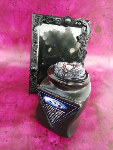apothicaire vintage bouteille sorcellerie potion magique autel sorcière ouija pendule kit - Photo 7 sur 24