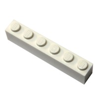 Lego Parts And Pieces: White 1x6 Brick X50 B. 50 Pieces on sale Lego Parts And Pieces: White 1x6 Brick X50 B. 50 Pieces on sale