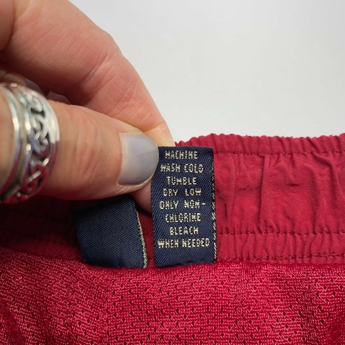 AMERICAN EAGLE AEO Performance Red Athletic Track Pants Pockets Ankle Zippers S - Picture 12 of 12