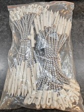 100 x Bungee Toggle Ties - 30cm, Elastic, Securing, Scaffold, Sheeting, Netting