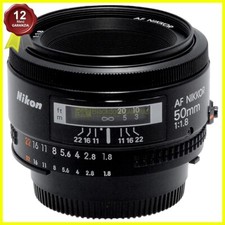 Nikon AF Nikkor 50mm f1.8 Full Frame Standard SLR Lens Made in Japan