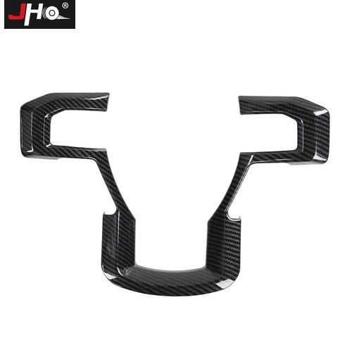 Gloss Black Steering Wheel Cover Trim For Ford F150 Raptor 2017-2020 - Bild 2 von 6