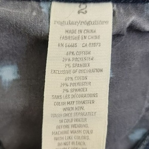 American Eagle Blue Cargo Faded Low Rise Jegging Jeans 27" X 25.5" 2 - Picture 13 of 16