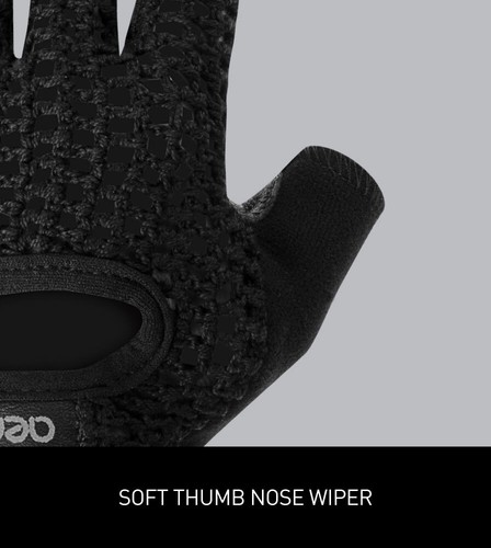 Aero Tech Designs | Crochet Cycling Gloves | Gel Padding Palm | Natural Leather - Picture 20 of 30