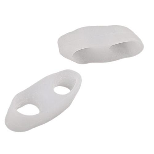 3 pares separador de dedos juanete Hallux Valgus Corrector pie dedo enderezador - Picture 5 of 6