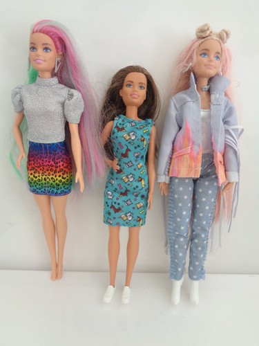 mattel barbie doll x 3 bundle 2013 - 2015
