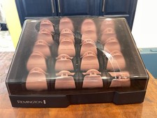 Remington T Studio H9000 Hot Rollers Hair Curlers Pearl Heated Ceramic 20 Clips