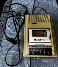 Vintage Atari 410 Program Recorder Cassette Player UNTESTED PARTS OR REPAIR