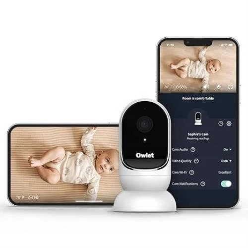 New Owlet Cam Smart Video Baby Monitor 2 Way Audio Night Vision WIFI BC04NNBBYH