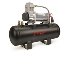 Viair 200 Psi Fast-fill Air Source Kit 380c Pewter Air Compressor