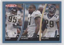 2007 Topps Total Blue Paul Spicer Reggie Hayward Brian Williams #393 0r5