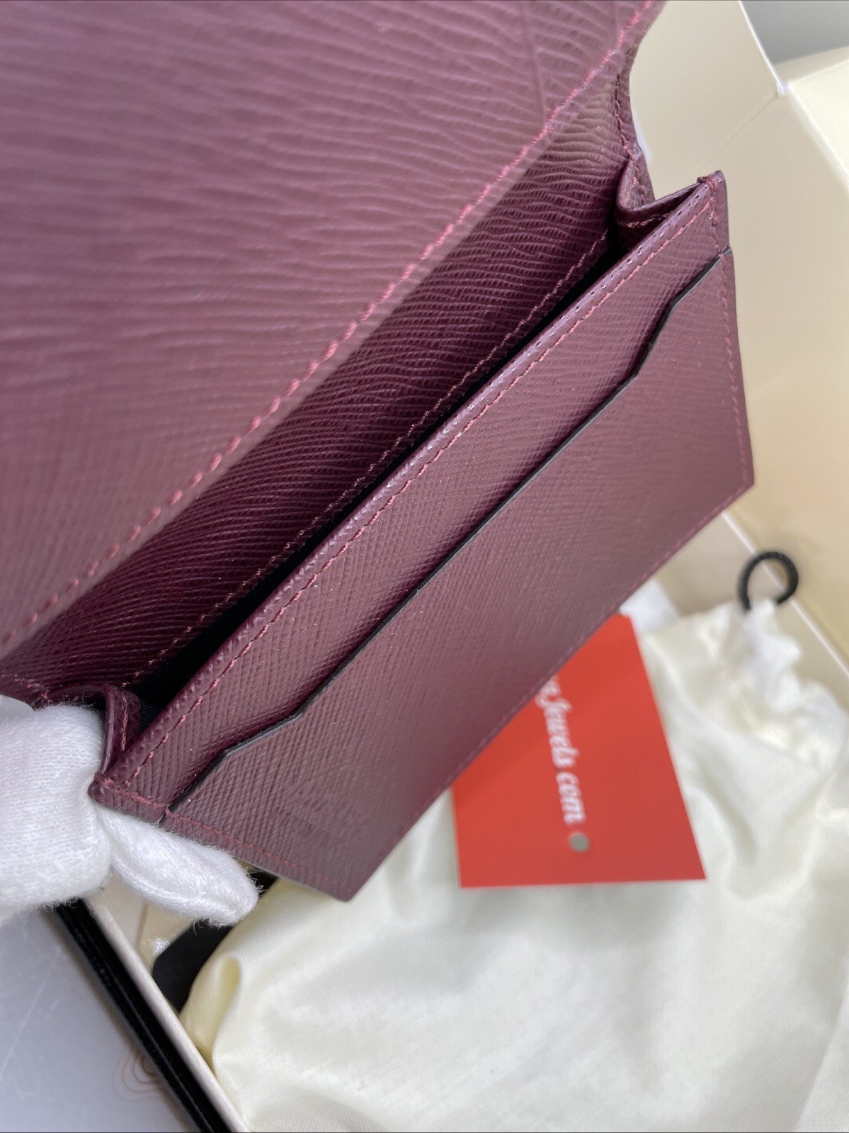 $340 MSRP Montblanc Sartorial Cassis 4cc Card Holder 199377 image 2