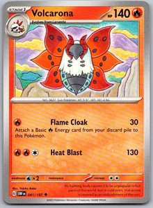 Volcarona 041/197 Obsidian Flames Uncommon