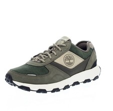 Timberland Winsor Park - Sneakers Basse In Pelle Verde - Taglia 43.5 [9.5 US 27.