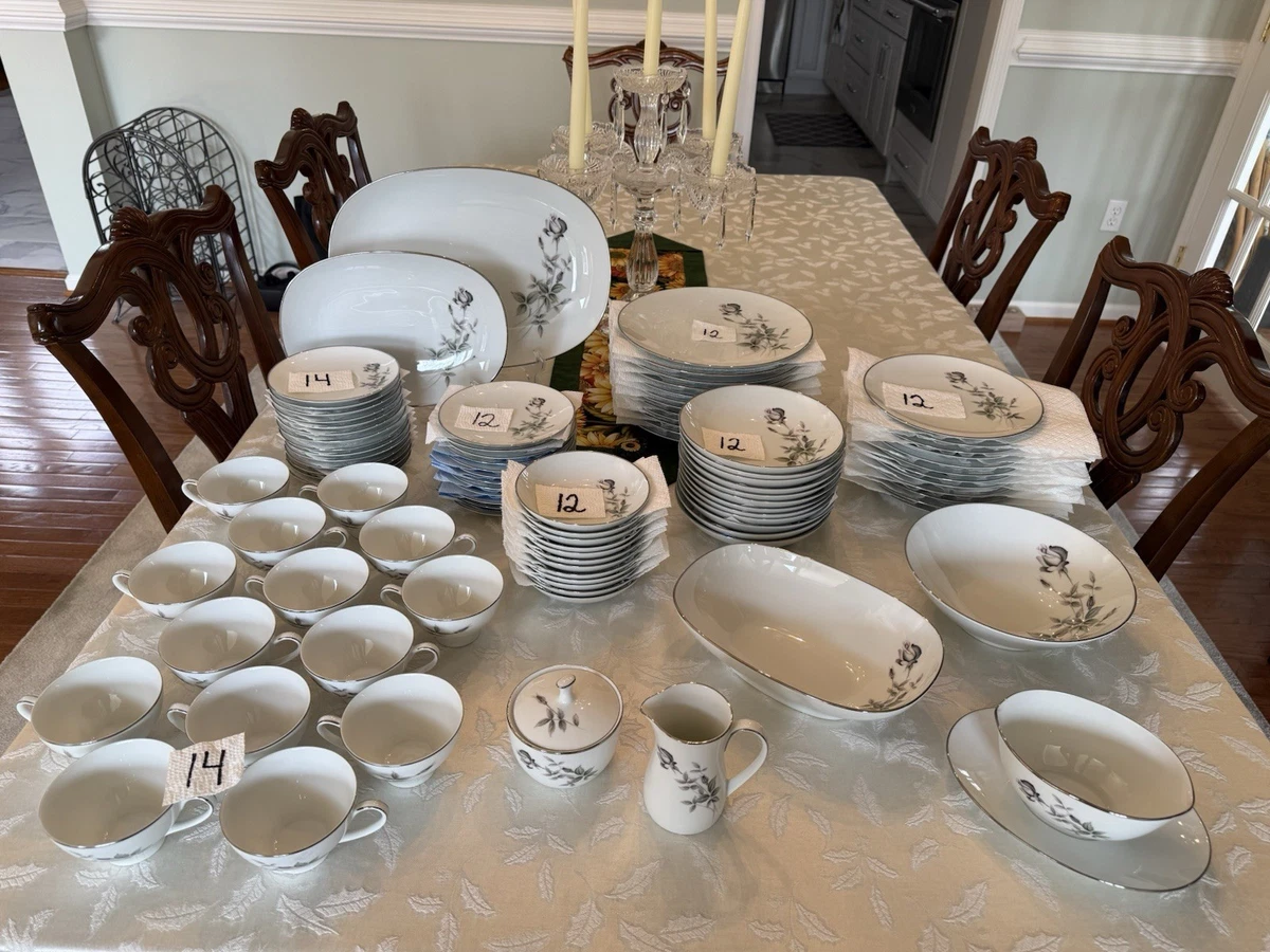 Noritake China Service For 12 for sale | eBay