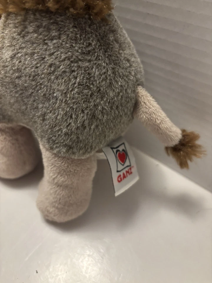 Webkinz Curly Camel Plush Brown Stuffed Animal Toy No Code Ganz - Image 4 of 4