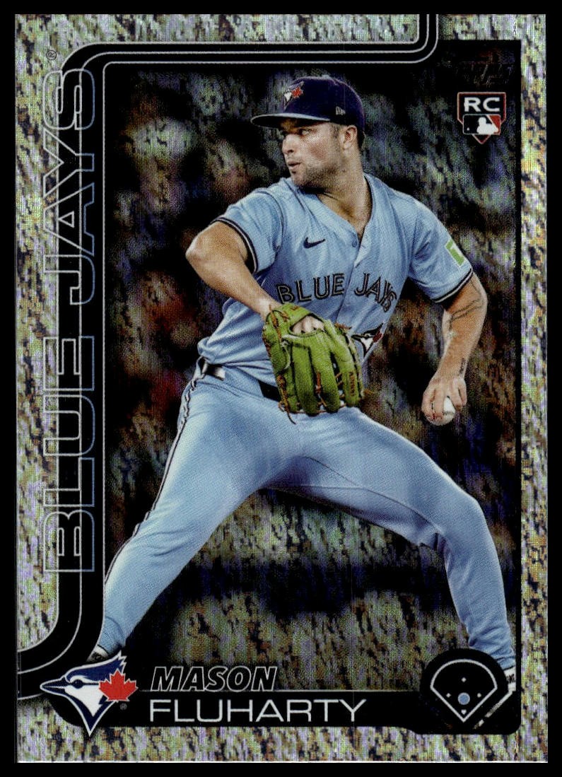 2025 Topps Update #US138 Mason Fluharty Sandglitter RC