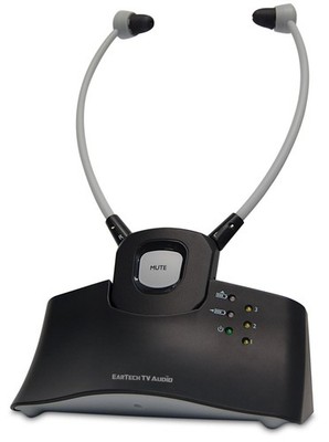EarTech TV Audio Digital RF TV Listening System with Headset