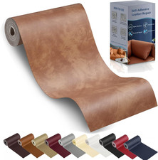 Leather Repair Patch for Furniture, 4" X 63" Self Adhesive Leather Repair Kit Vi