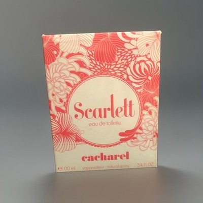 Scarlett By Cacharel  Edt 100ml  3.3fl Oz Rare Discontinued Rare