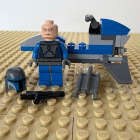 LEGO Star Wars Clone Wars: Mandalorian + Speeder Bike, BLASTER sw0296, 7914 2011