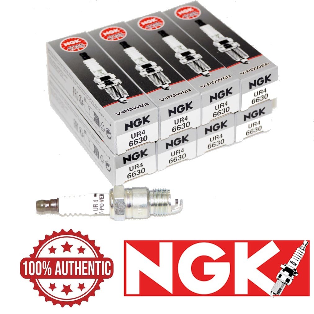 8 Pack Genuine NGK 6630 V-Power Spark Plug UR4
