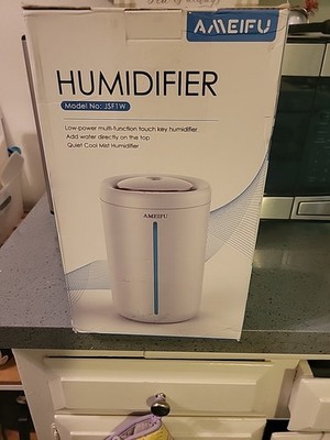 Humididifier Model No JSF1W AMEIFU QUIITE COOL MIST LARGE CAPACITY HUMIDIDIFIER 