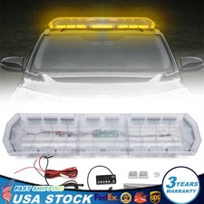 48 88-led Strobe Light Bar Emergency Warn Beacon Tow Truck Response Work Lamp