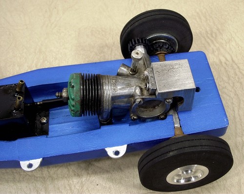 Custom Built Tether Car Hot Rod Torpedo .15 Motor - Picture 9 of 9
